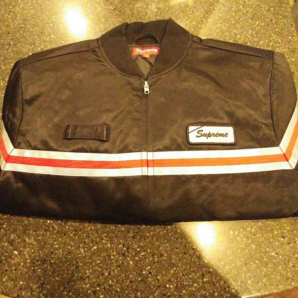 Supreme reflective work jacket